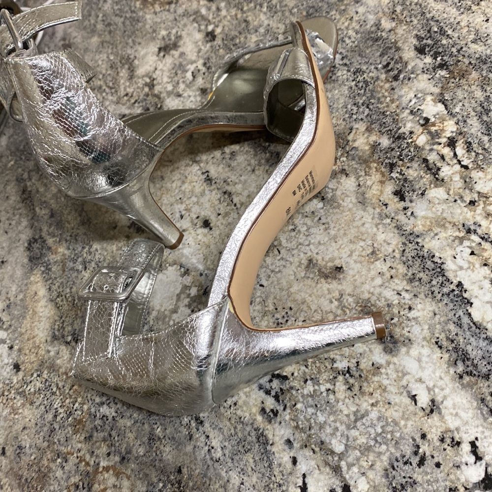 Silver Bling Heels - Picture 3 of 9